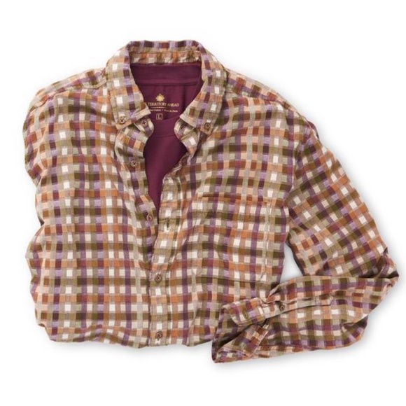 The Territory Ahead Gingham Button Down - Picture 1 of 8